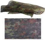 camouflage net in 1/16 and reindeer mosh bushes as true to scale RC tank model accessory